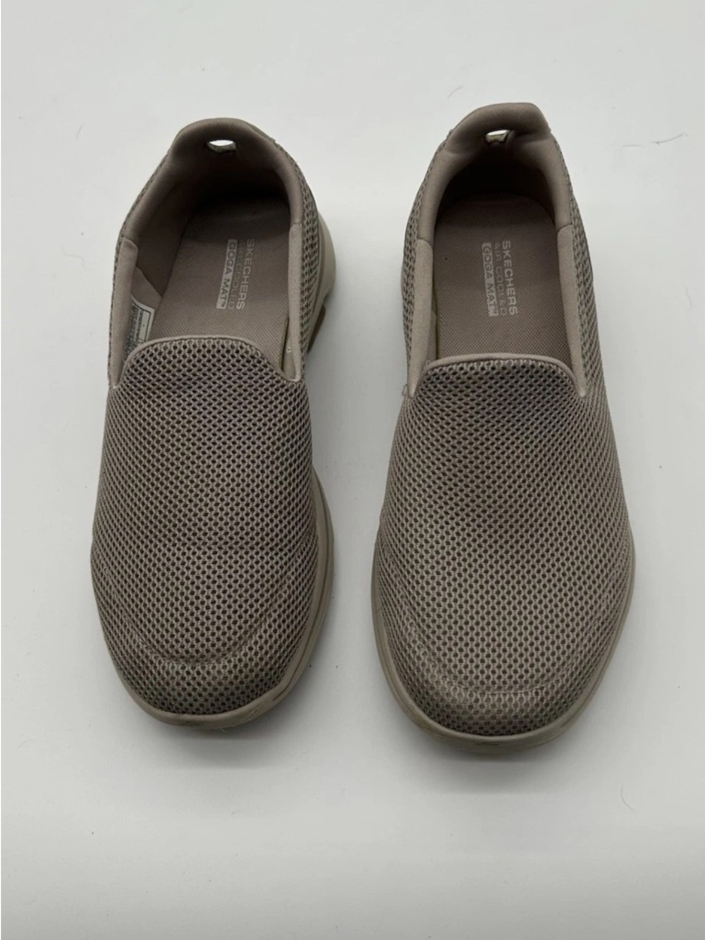 Skechers Women's Slip-On Mesh Sneakers - Taupe